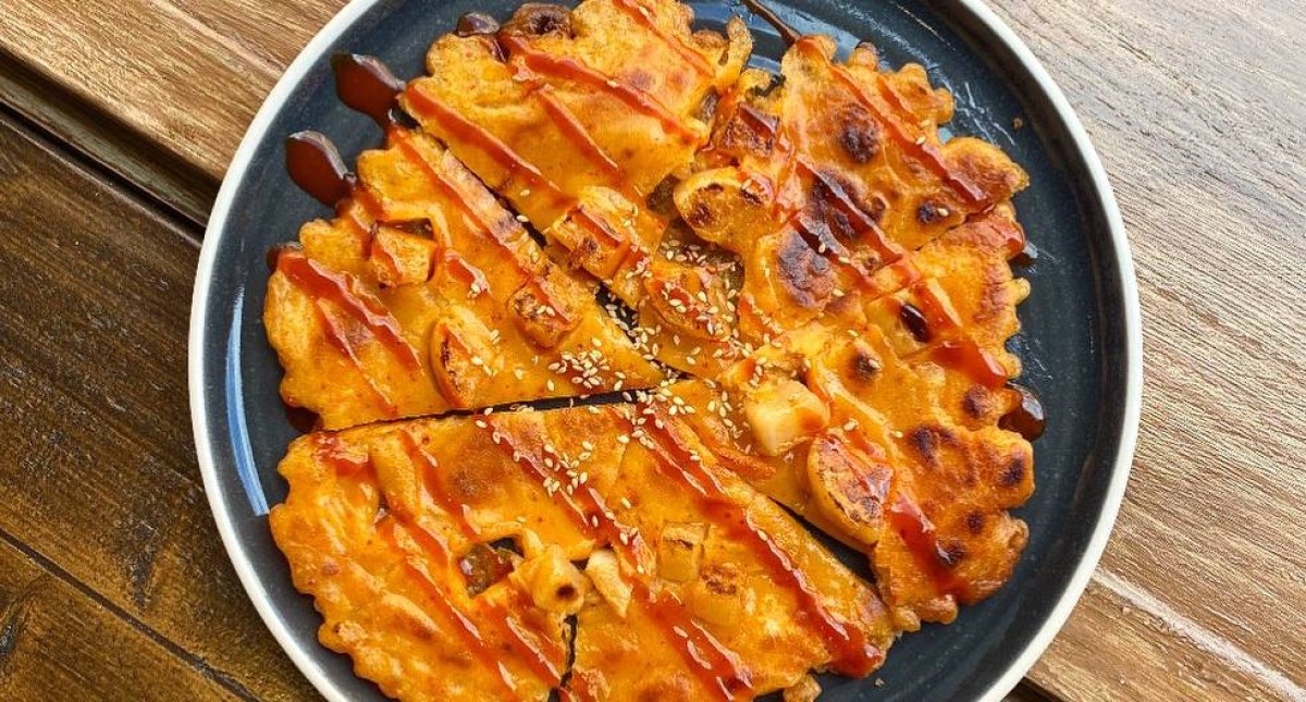 KC Square's Kimchi Pancake